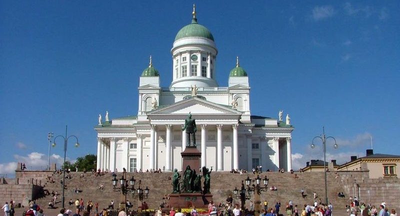 Сенатская площадь Хельсинки - архитектурный ансамбль