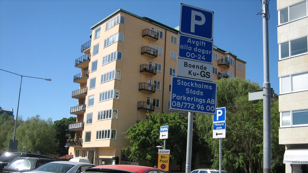 Правила парковки в Финляндии