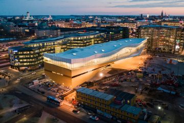 Библиотека Oodi в Хельсинки. Фото: Tuomas Uusheimo