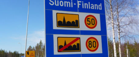 Финская граница. Фото: Timo Newton-Syms