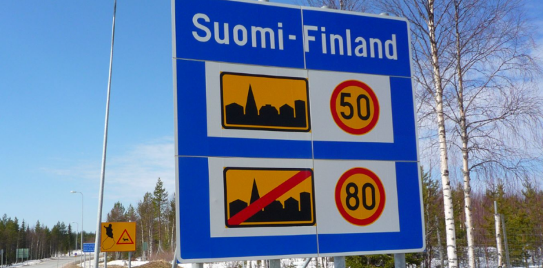 Финская граница. Фото: Timo Newton-Syms